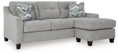Keenelynn - Sofa Chaise - Nickel