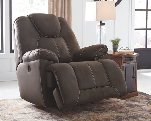 Warrior - Brown Dark - Power Rocker Recliner