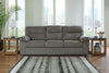 Bindura - Mineral - Sofa With Drop Down Table