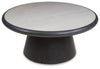 Bracken - Round Cocktail Table - French Black
