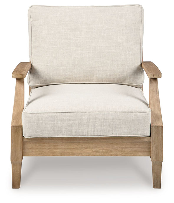 Carter Hall - Lounge Chair With Cushion - Beige
