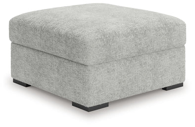 Cuddle Plush - Oversized Accent Ottoman - Arctic