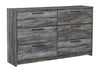 Baystorm - Six Smooth Drawer Dresser