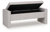 Akselman - Storage Bench - Gray