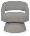 Nashkins - Swivel Accent Chair - Pebble