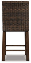 Paradise - Medium Brown - Barstool (Set of 2)