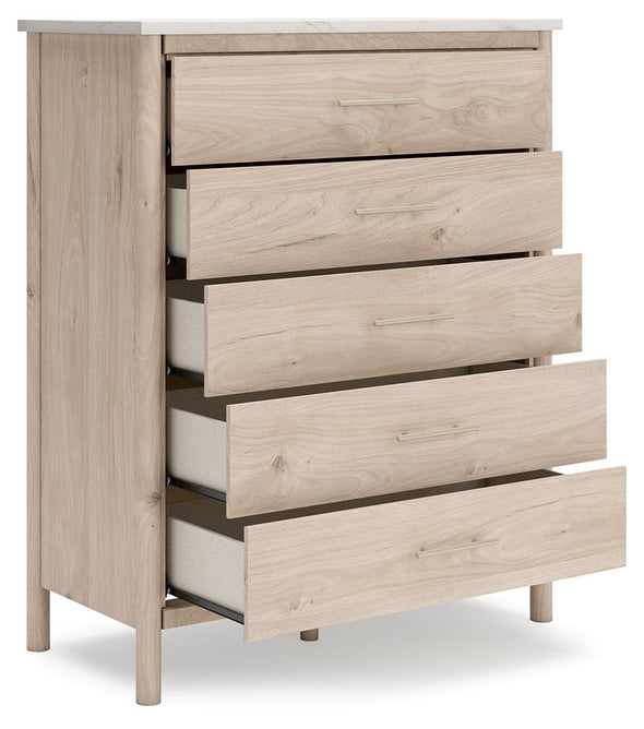 Cadmori - Five Drawer Wide Chest