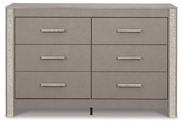 Surancha - Gray - Six Drawer Dresser