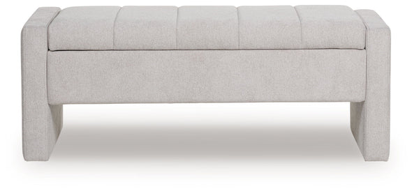 Akselman - Storage Bench - Gray