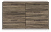 Elbrim - Six Drawer Dresser