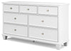 Fortman - White - Dresser