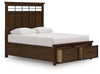 Taffenbrook - Panel Storage Bed