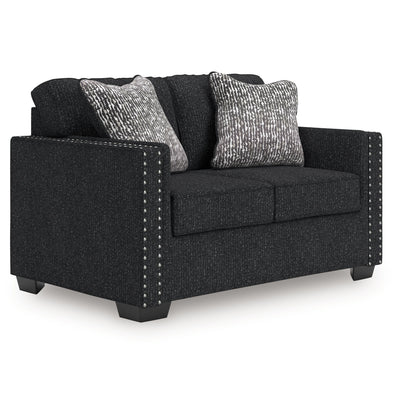 Jasmine Peaks - Loveseat - Coal