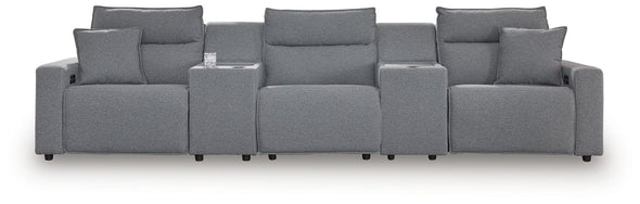 ModMax II - Salt And Pepper - Reclining Sectional