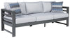 Amora - Charcoal Gray - 6 Pc. - Lounge Set