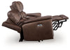 Bleckley - Power Reclining Loveseat With Console / Adjustable Headrest