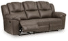 Lowilla - Reclining Sofa - Driftwood