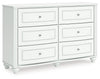 Kozlani - Six Drawer Dresser
