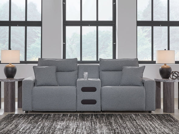 ModMax II - Salt And Pepper - Reclining Sectional