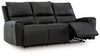 Glossmore - Reclining Sofa - Black