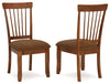 Berringer - Dining UPH Side Chair (Set of 2) - Rustic Brown