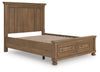 Feddinger - Panel Storage Bed