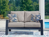 East Beach - Loveseat With Cushion - Blue