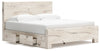 Lawroy - Panel Bed With Storage