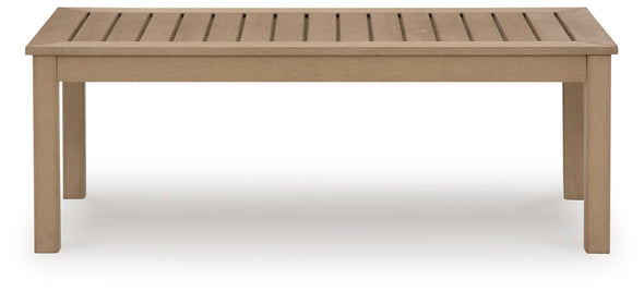 Hallow Creek - Driftwood - Rectangular Cocktail Table