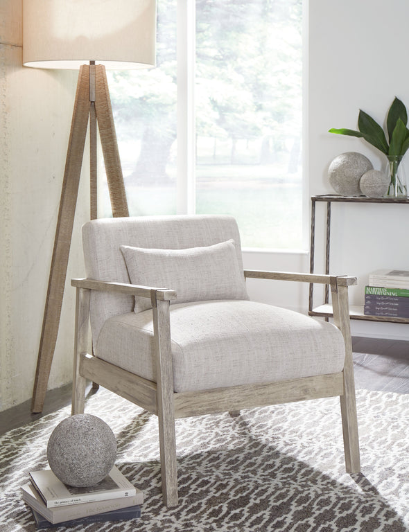 Dalenville - Platinum - Accent Chair