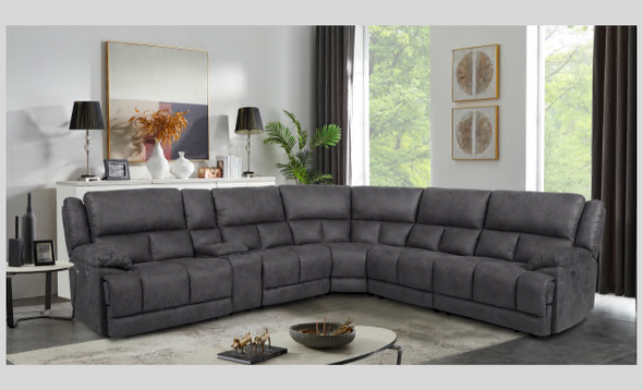 Marathon Granite- 6 Pc Sectional