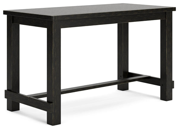 Jeanette - Black - Rect Dining Room Counter Table
