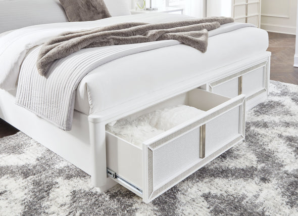 Chalanna - Upholstered Storage Bed
