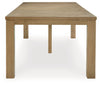 Galliden - Light Brown - Rectangular Dining Room Extension Table