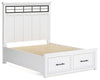 Ashbryn - Panel Storage Bed