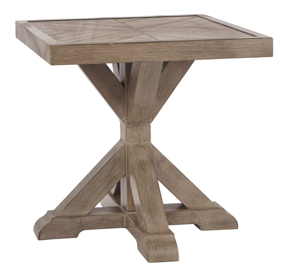 Beachcroft - Beige - Square End Table