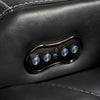 Caveman Den - Midnight - Power Reclining Sofa With Adj Headrest