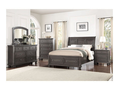 Grand Porter- 5 Pc Queen Bedroom Set (Grey)