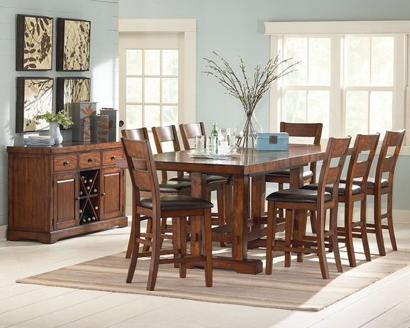 Zappa - 5 PC Counter Height Dining Table Set