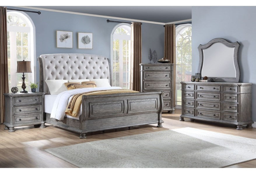 Lakeway Sandblasted Gray Bedroom set (King) Lakeway Sandblasted Gray Bedroom set (King)