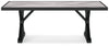 Beachcroft - Rect Dining Table W/Umb Opt