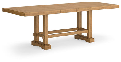 Havonplane - Brown - Rectangular Dining Room Counter Extension Table