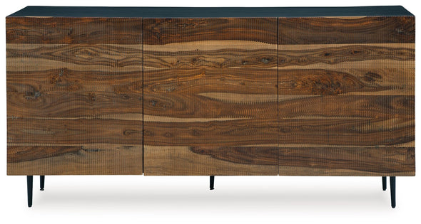 Darrey - Natural / Brown - Accent Cabinet