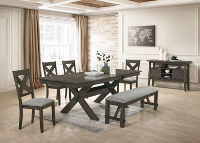 Gulliver Rustic Brown - 5 Pc Dining set