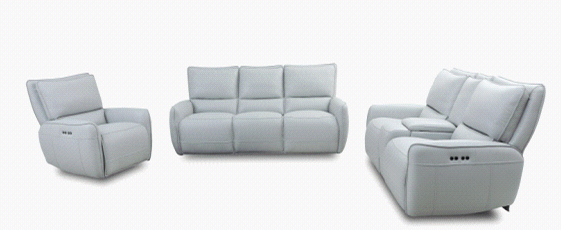 U90080HM Power reclining Sofa,Loveseat,Recliner Gray