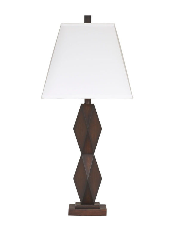 Natane - Dark Brown - Poly Table Lamp (2/CN)