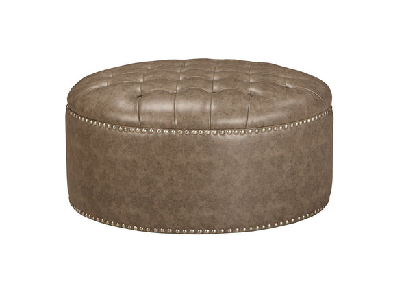 Wilcot - Brown - Oversized Accent Ottoman