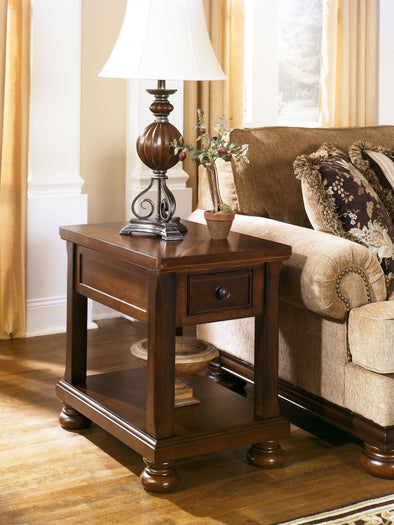 Porter  - Chair Side End Table