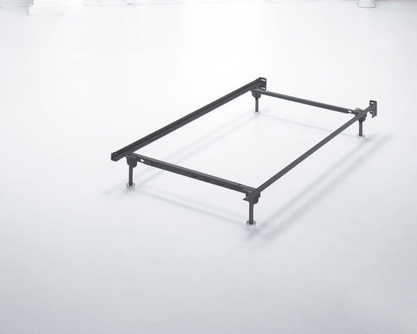 Frames And Rails - Metallic - Twin/Full Bolt on Bed Frame