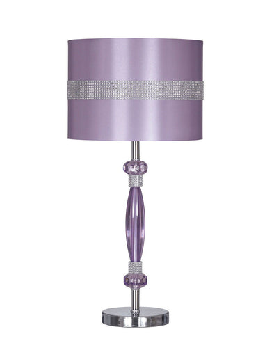 Nyssa - Purple - Metal Table Lamp (1/CN)